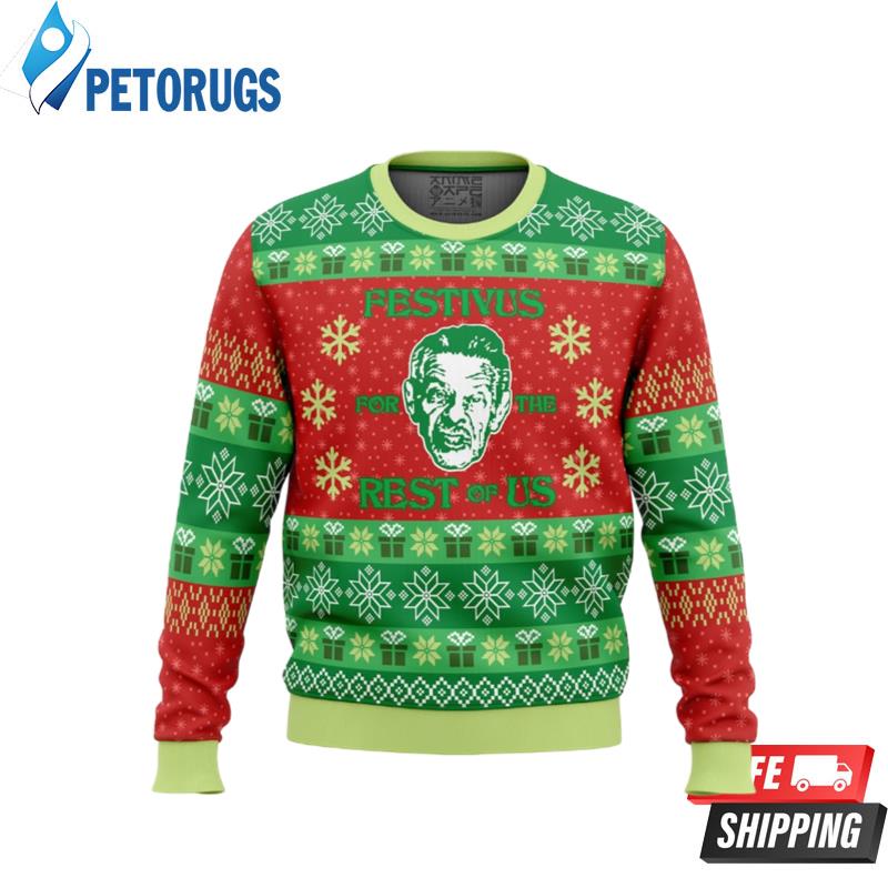 A Festivus for the Rest of Us Seinfeld Ugly Christmas Sweaters