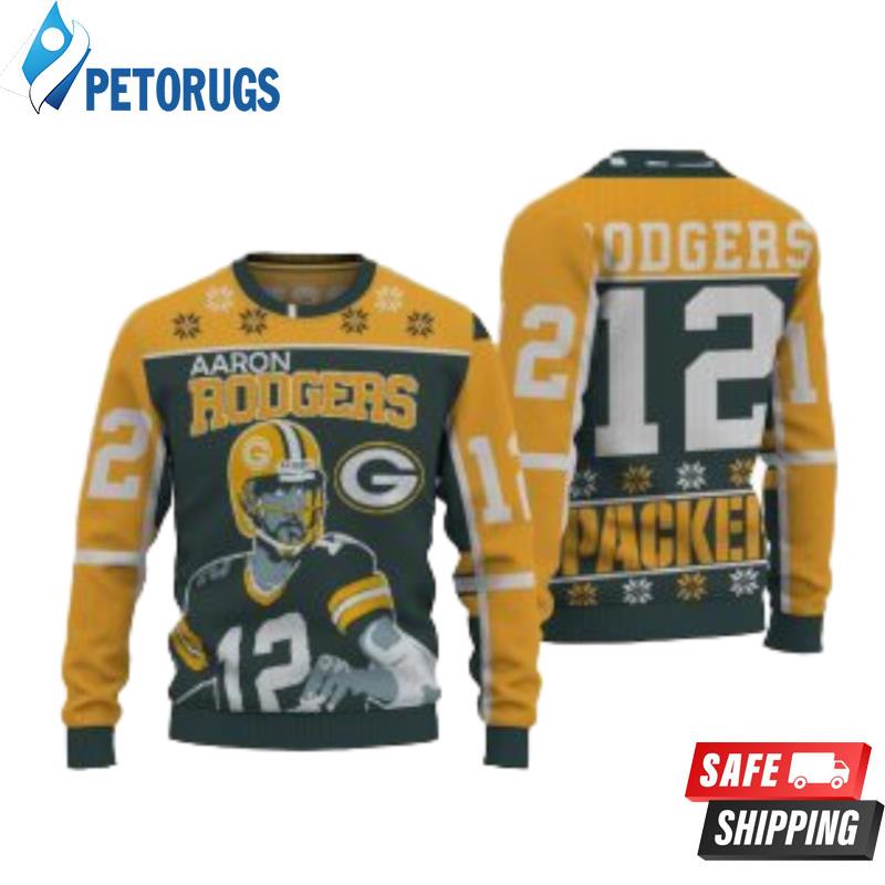 Green Bay Packers Snowflake Christmas Pullover Ugly Christmas