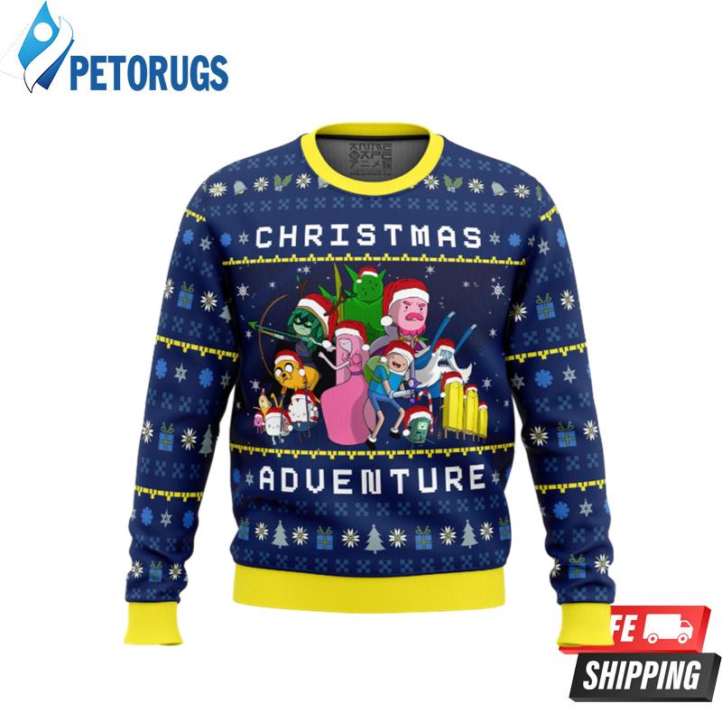 Adventure Time Christmas Quest Ugly Christmas Sweaters