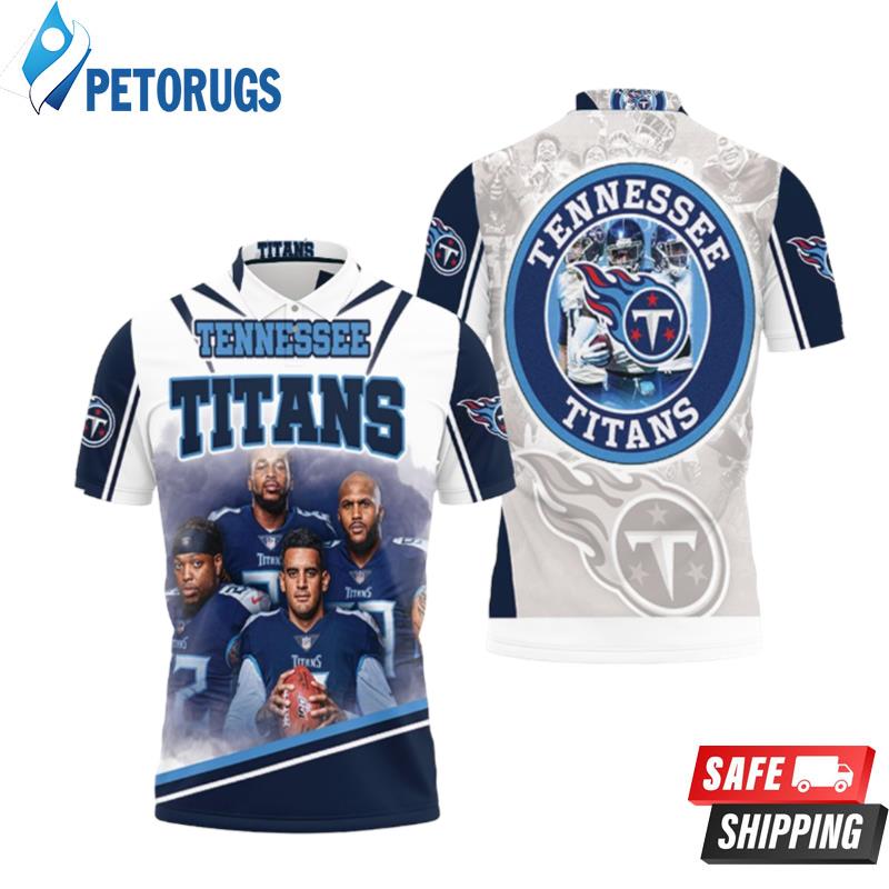 Afc South Division Champions Tennessee Titans Super Bowl 2021 For Fans 2 Polo Shirts