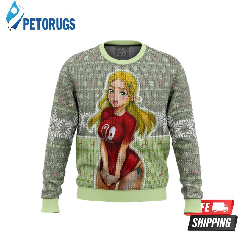 Ahegao Zelda Ugly Christmas Sweaters