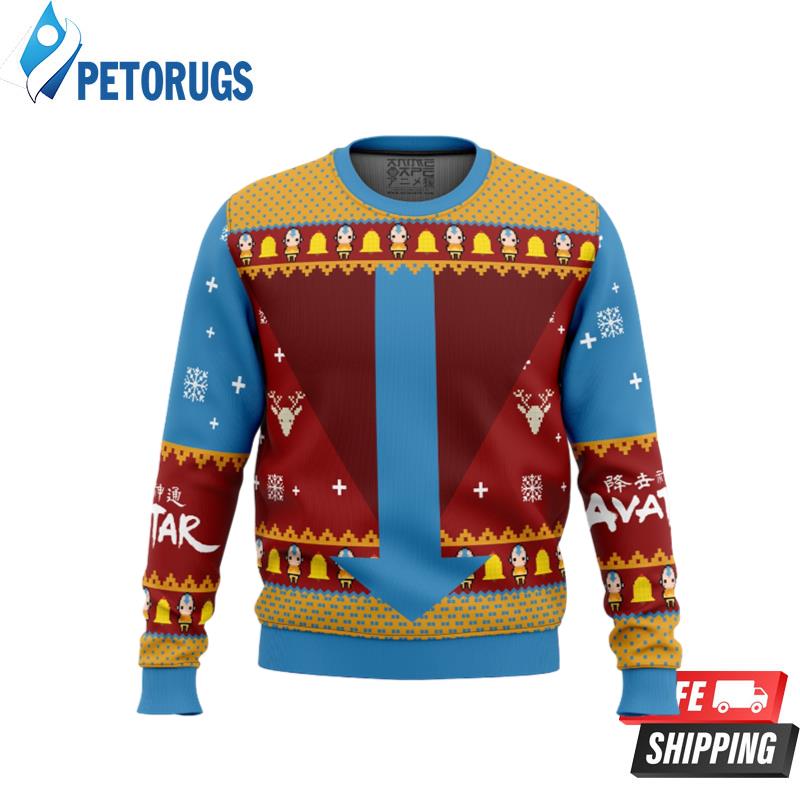 Airbenders Air Nomads Avatar Ugly Christmas Sweaters