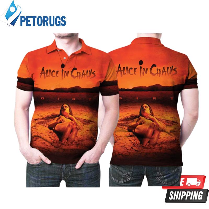Alice In Chains Rock Music Band Gift For Musician Singer Songwritter Musical Band Lovers Polo Shirts