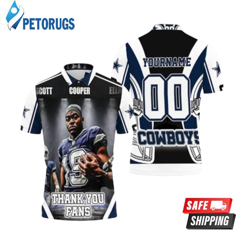 Amari Cooper 19 Dallas Cowboys Nfc East Division Champions Super Bowl 2021 Personalized Polo Shirts