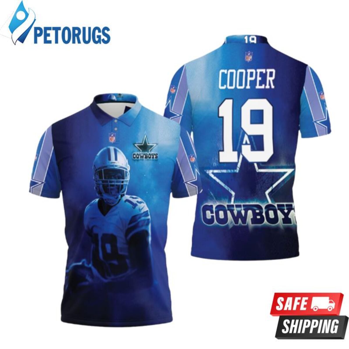 Dallas Cowboys Polo Shirt - Peto Rugs