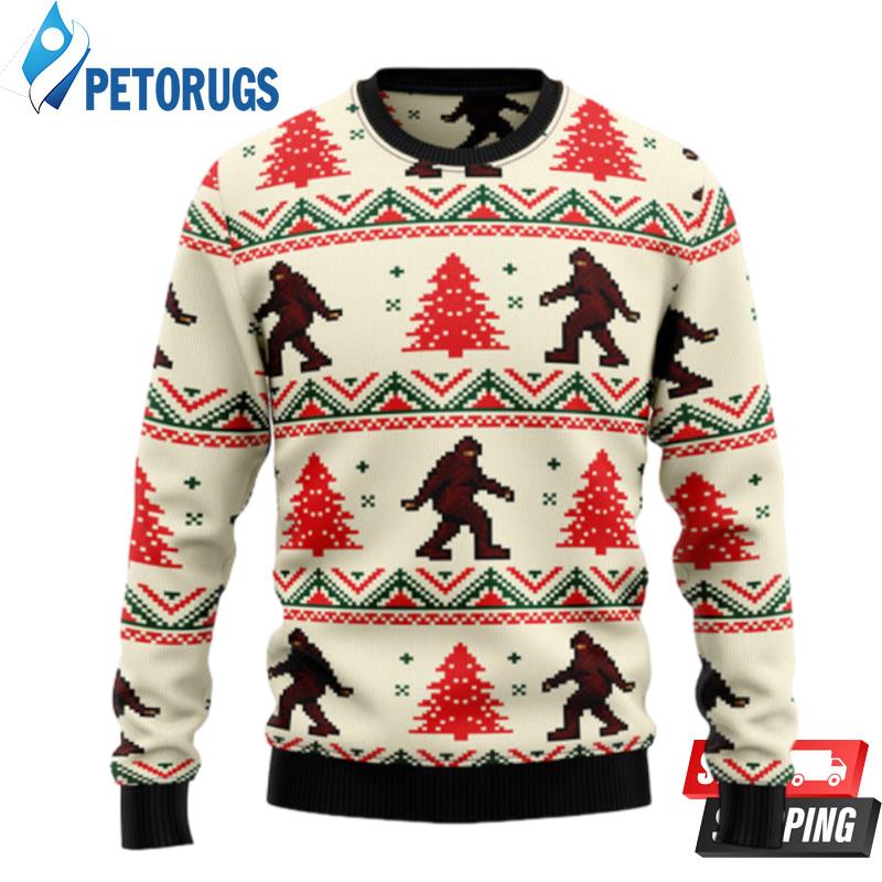 Amazing Bigfoot Ugly Christmas Sweaters