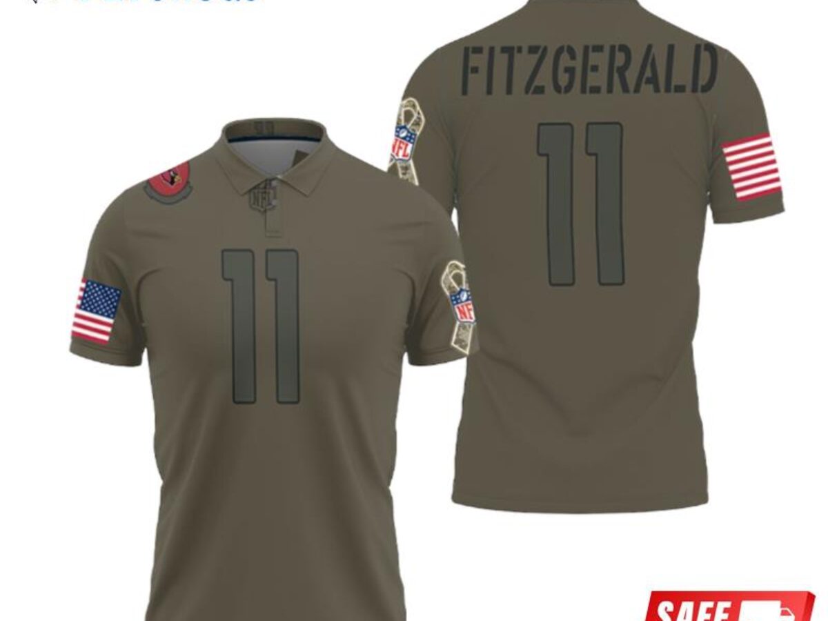 Arizona Cardinals Larry Fitzgerald Jr #11 Great Player Nfl Camo