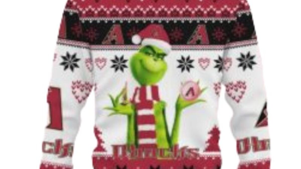 Arizona Cardinals Grinch Christmas Ugly Christmas Sweaters - Peto Rugs