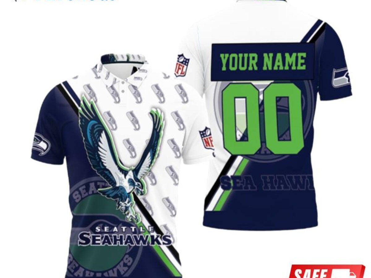 NFL Team Apparel Toddler Seattle Pink Love Seahawks Football Shirt