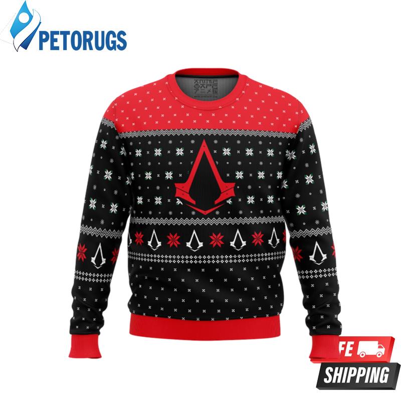 Assassins Creed Assassin Insignia Symbol Ugly Christmas Sweaters