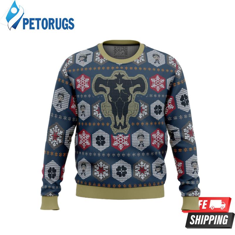 Asta Black Clover Ugly Christmas Sweaters