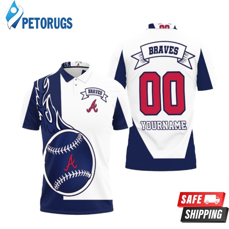 Atlanta Braves Personalized 2 Polo Shirts