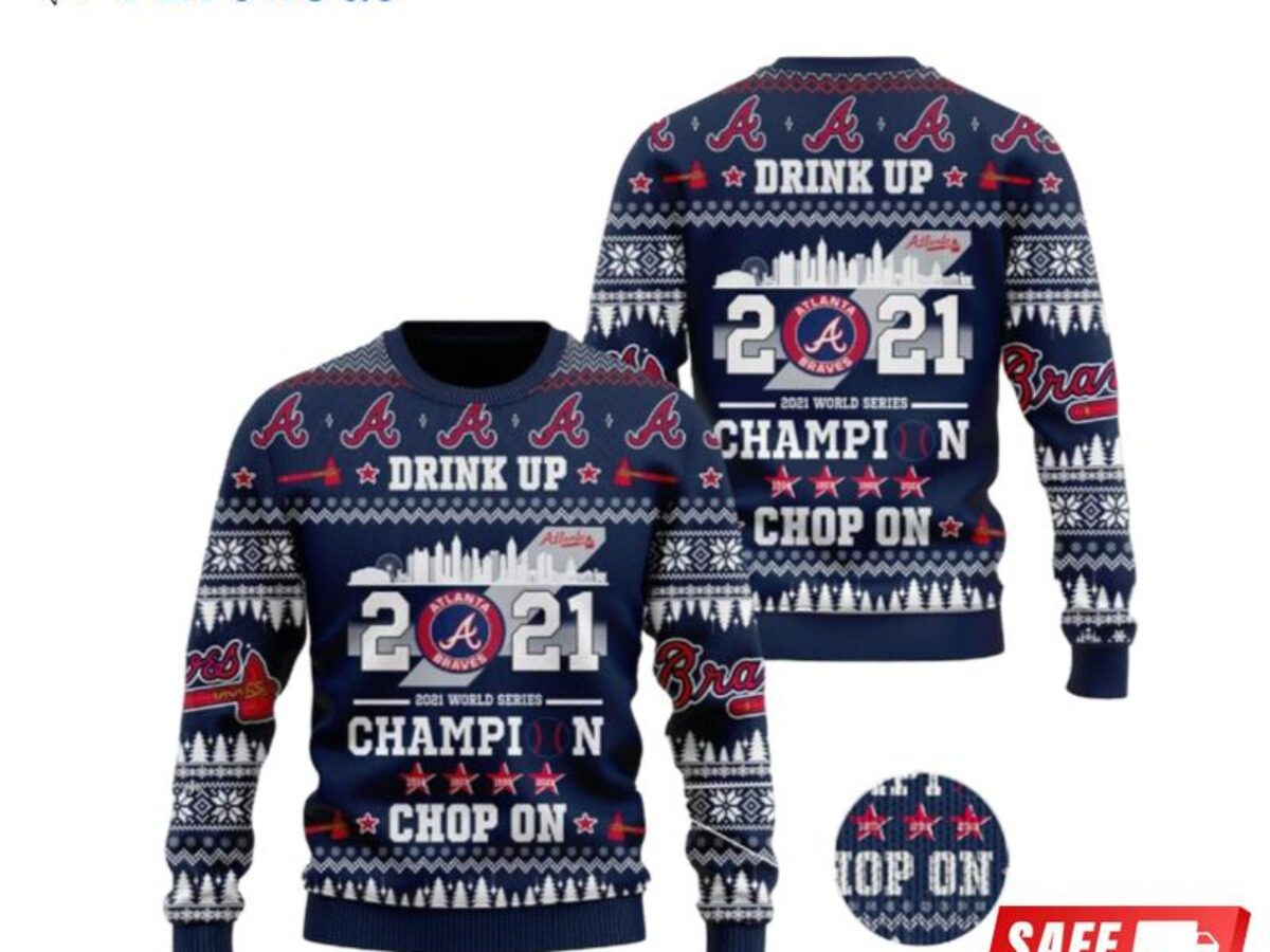 Sport Team Atlanta Braves Grateful Dead Groot Ugly Christmas Sweater - T- shirts Low Price