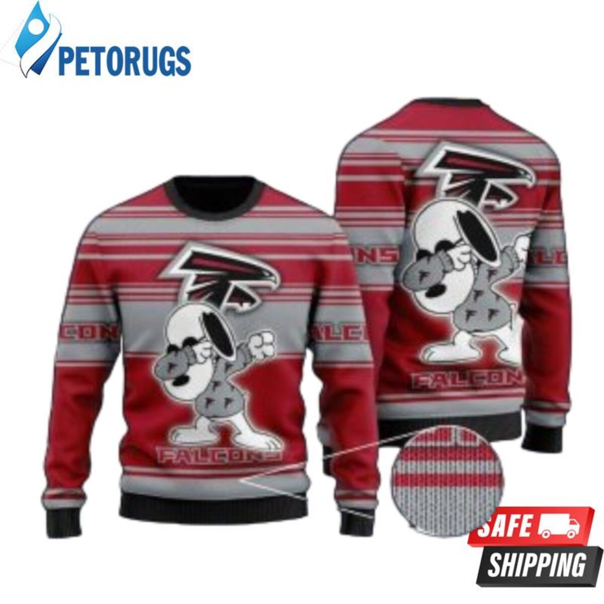 Dabbing Snoopy Kansas City Chiefs Christmas Ugly Sweater