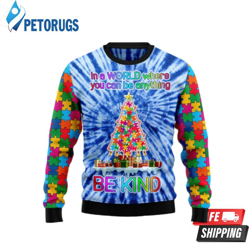 Autism Christmas Tree Ugly Christmas Sweaters