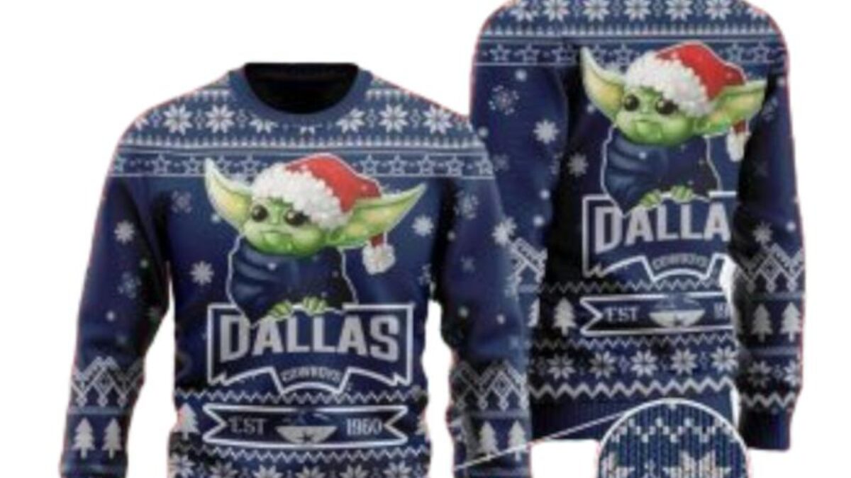 https://petorugs.com/wp-content/uploads/2023/08/Baby-Yoda-Grogu-Dallas-Cowboys-Snowflake-Pattern-Ugly-Christmas-Sweaters-1200x675.jpg