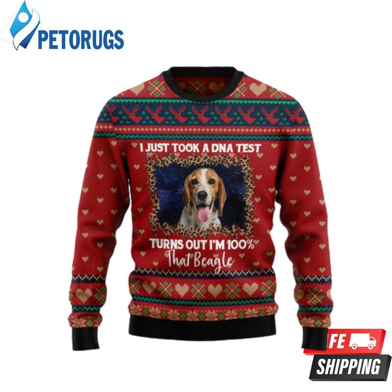 Beagle Dna Ugly Christmas Sweaters