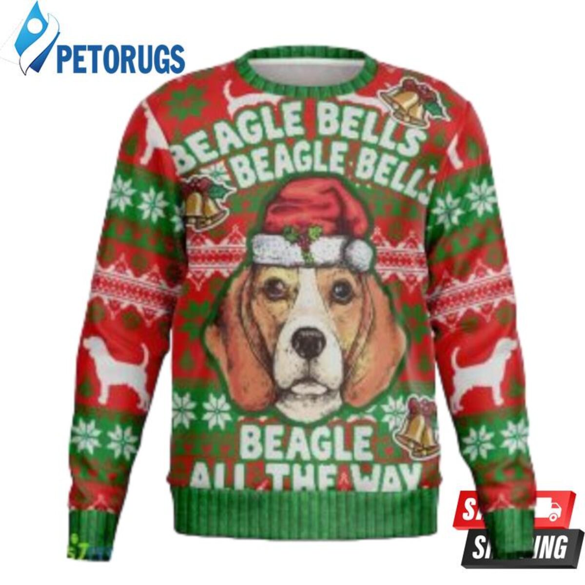 Beagle ugly sales christmas sweater