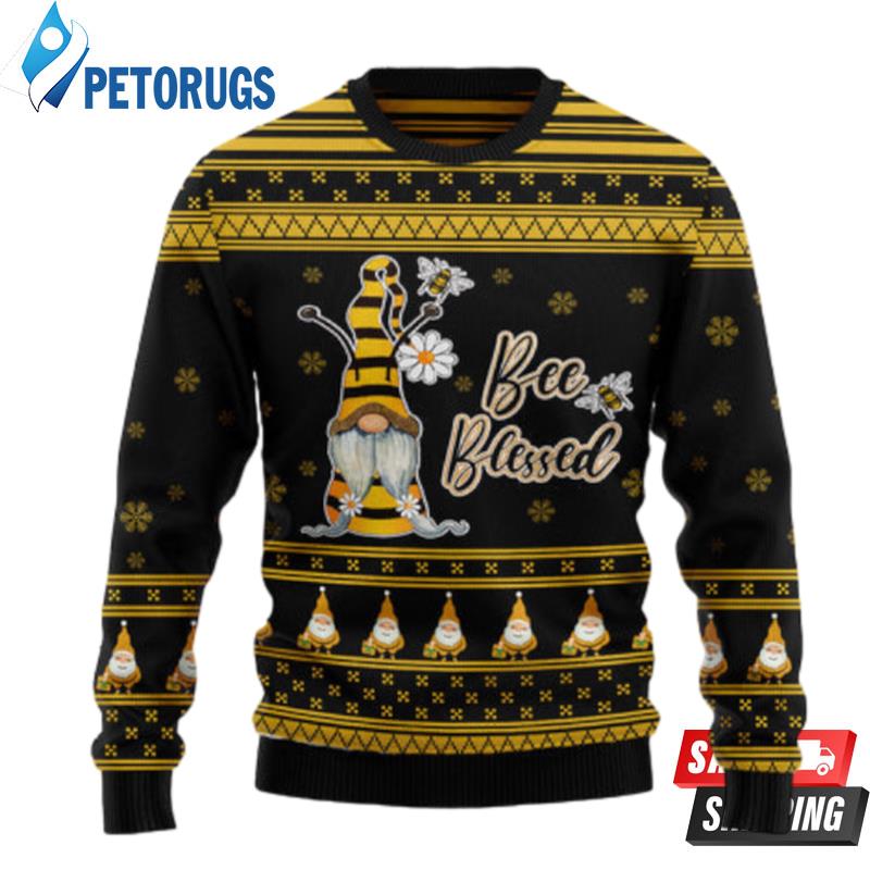 Bee Kind Gnome Ugly Christmas Sweaters