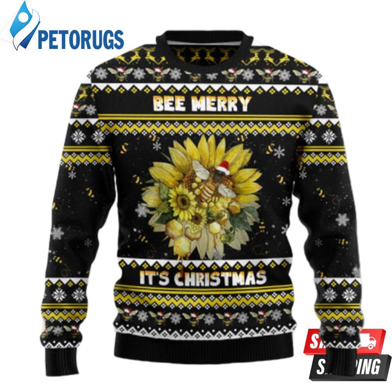 Bee Merry It?S Time Ugly Christmas Sweaters