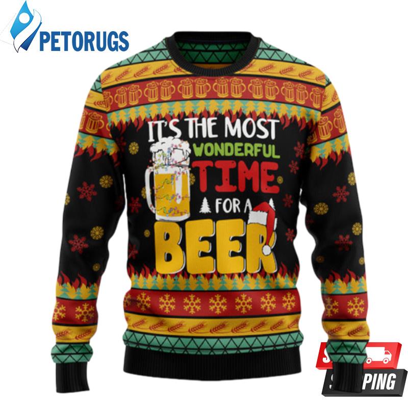 Beer Season Ugly Christmas Sweaters