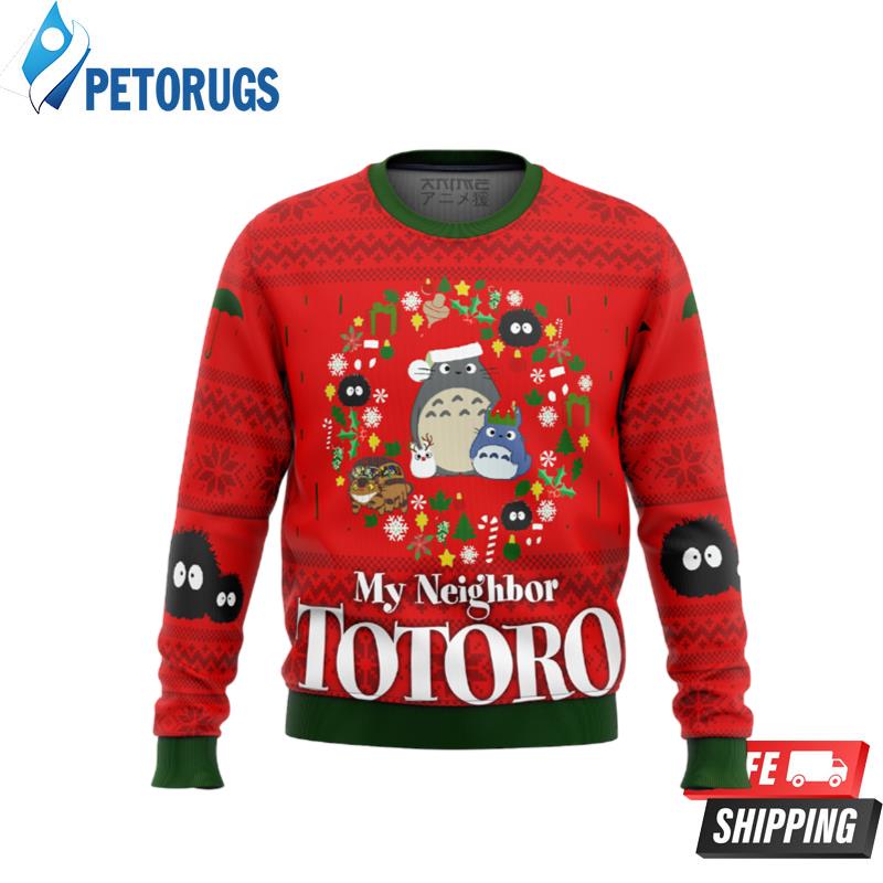 Best Neighbor Totoro Ugly Christmas Sweaters