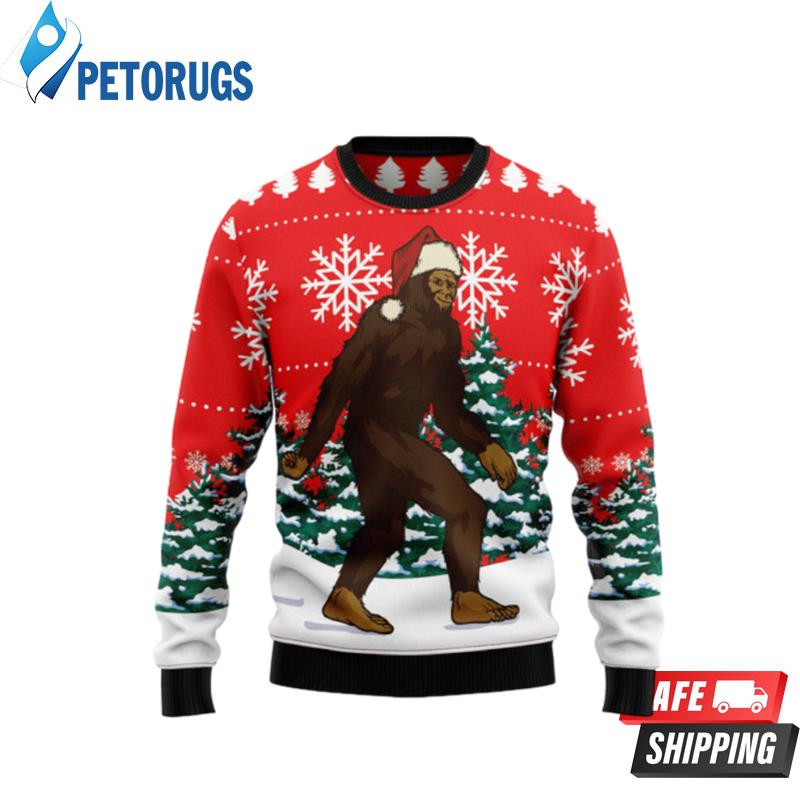 Bigfoot 1 Ugly Christmas Sweaters