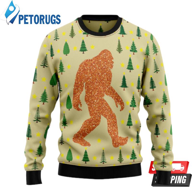 Bigfoot Sasquatch Ugly Christmas Sweaters