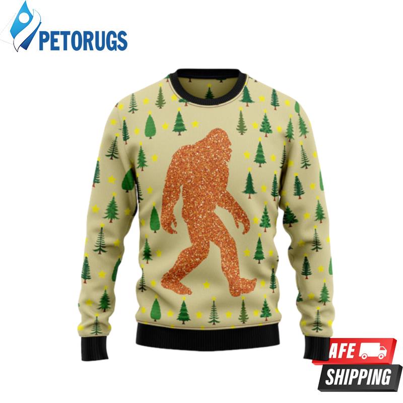 Bigfoot Sasquatch Ugly Christmas Sweaters
