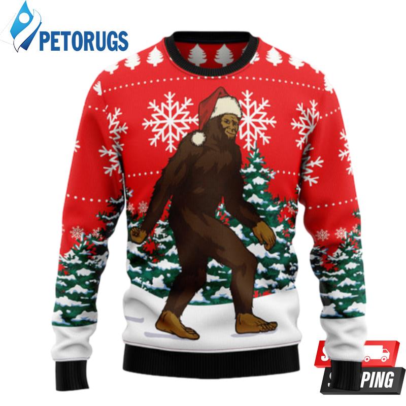 Bigfoot Ugly Christmas Sweaters