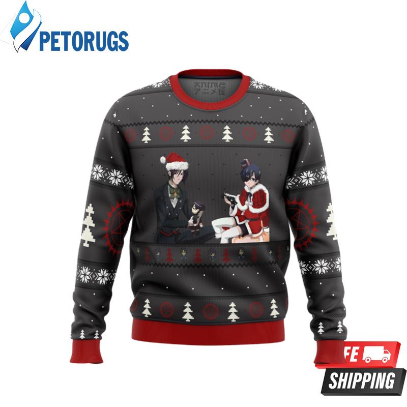 Black Butler Presents Ugly Christmas Sweaters