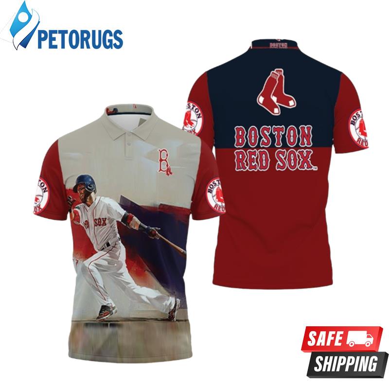 Boston Red Sox Dustin Pedroia 15 Legend Polo Shirts