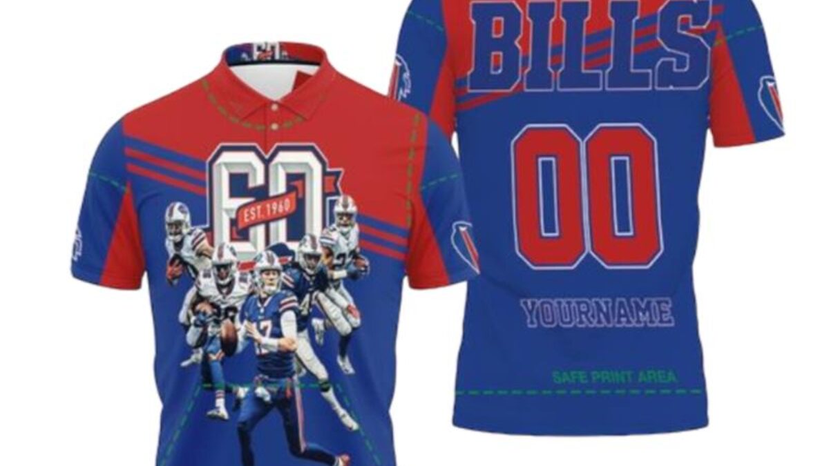 Buffalo Bills AFC east division champion Two sided shirt