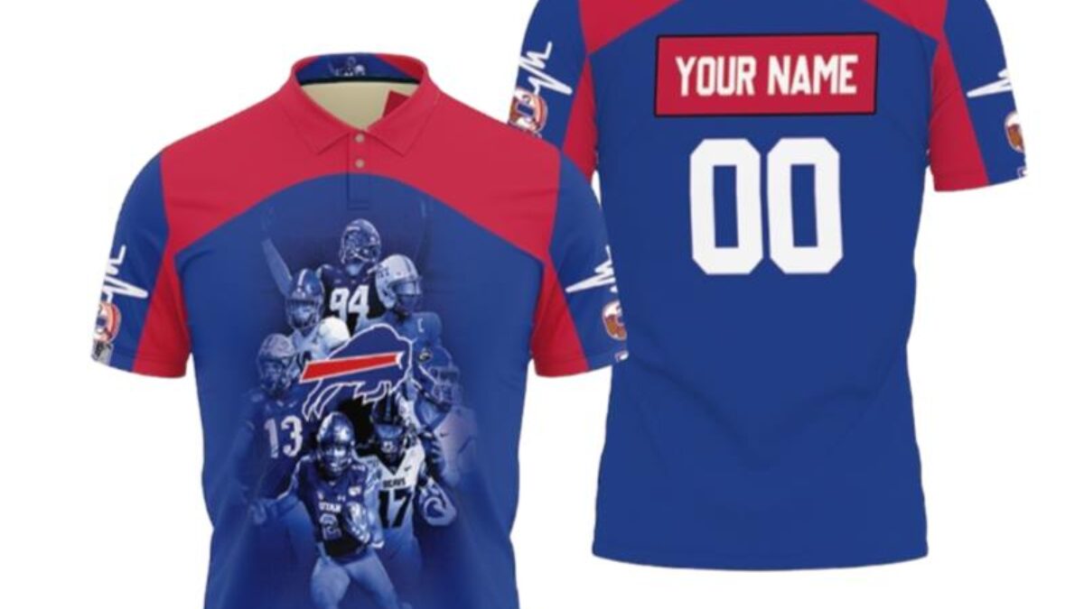 Custom Name Buffalo Bills NFL Legends Sign 60Th Anniversary Baseball Jerseys