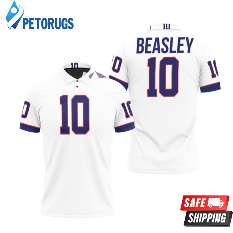 Buffalo Bills Cole Beasley #10 Great Player Nfl American Football Team White Vintage Bills Fans Polo Shirts