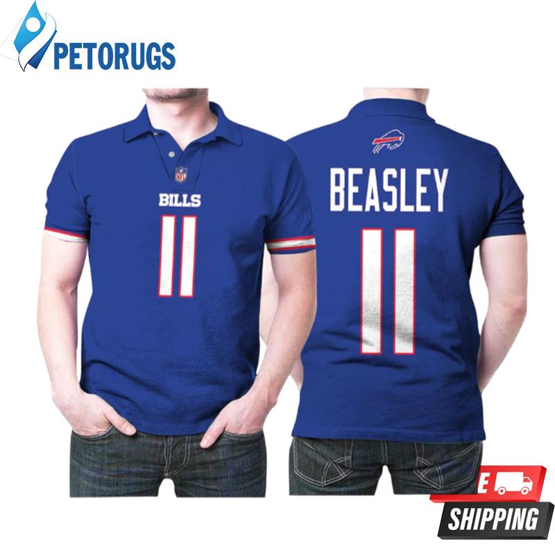 Buffalo Bills Cole Beasley #11 Nfl Legend Player American Football Game Royal For Bills Fans Polo Shirts
