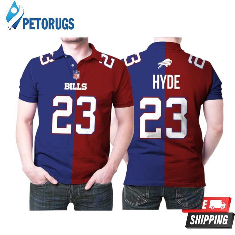 Buffalo Bills Micah Hyde #23 Great Player Nfl Vapor Limited Royal Red Two Tone Style Gift For Bills Fans Polo Shirts