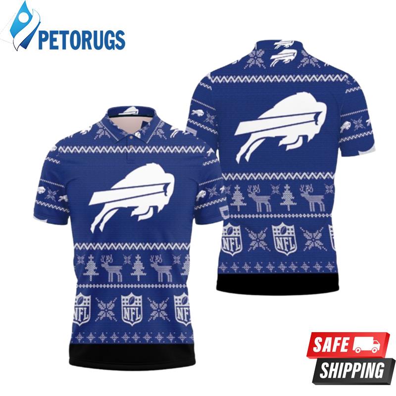 Buffalo Bills Nfl Ugly Sweat Christmas Polo Shirts