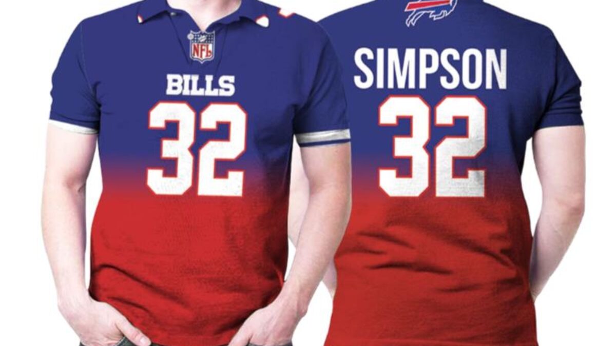 Buffalo Bills O.j. Simpson #32 Nfl 2020 Cobalt Jersey - Bluefink