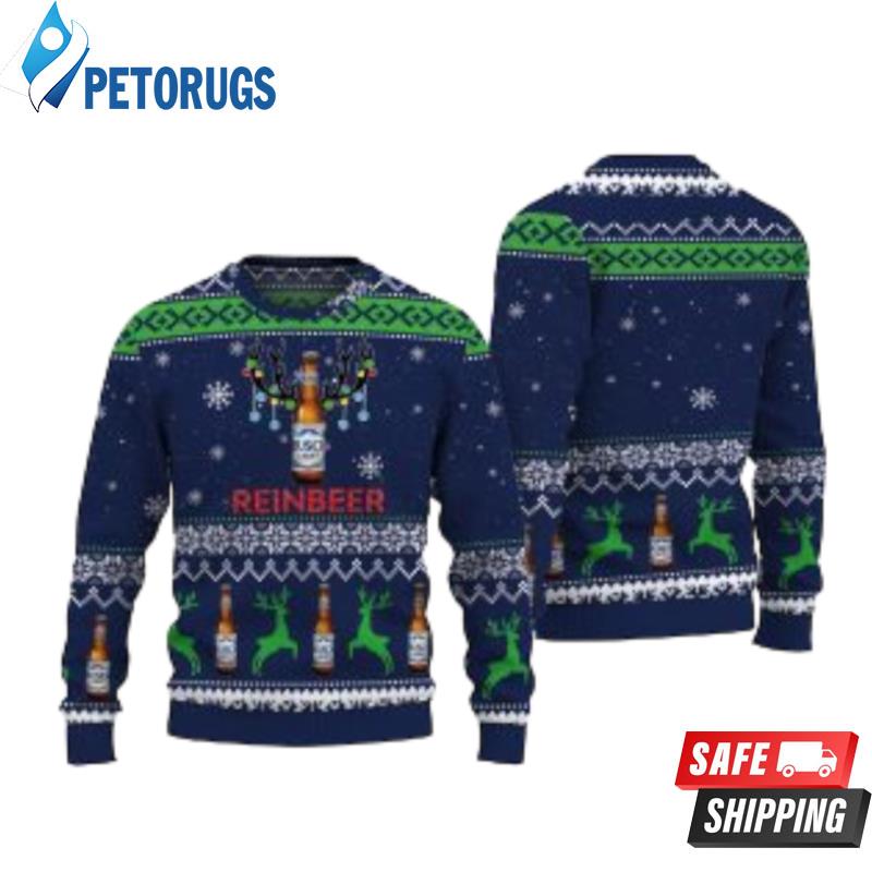 Busch Light Reinbeer Gift Ugly Christmas Sweaters