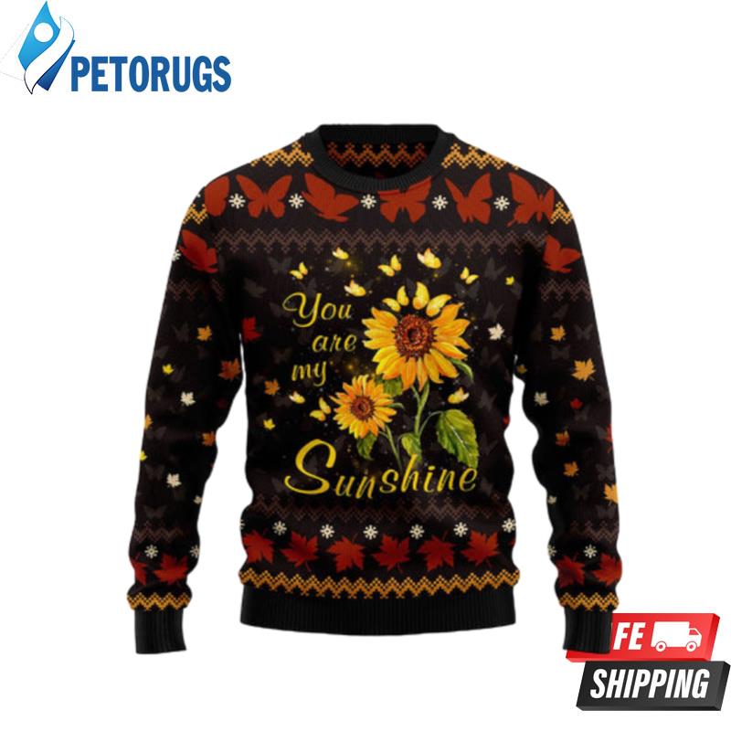 Butterfly Sunshine Ugly Christmas Sweaters