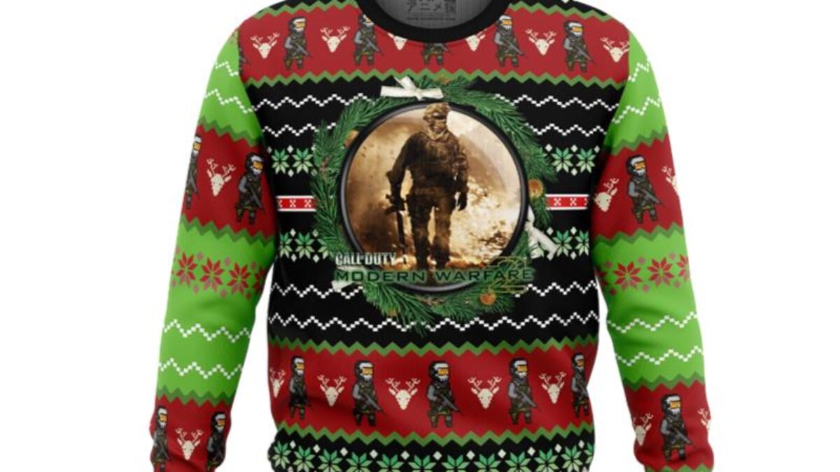 Call of duty sale christmas sweater