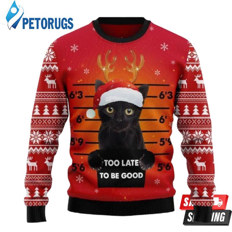 Cat 3D Sweater Ugly Christmas Sweater For Men Women Ugly Christmas Sweaters