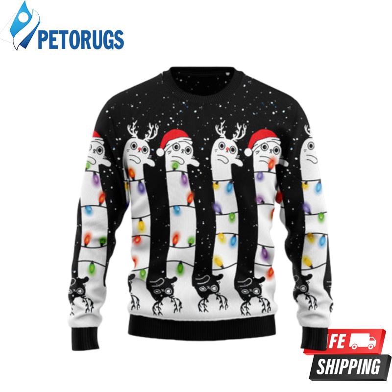 Cat Ugly Christmas Sweaters
