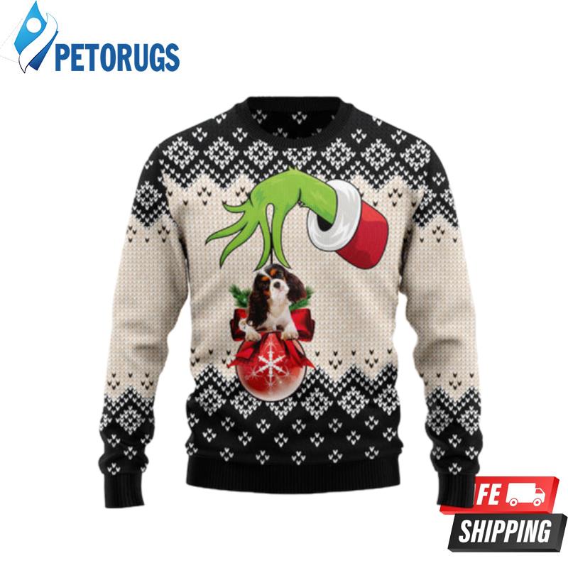 Cavalier King Charles Spaniel Xmas Ball Ugly Christmas Sweaters