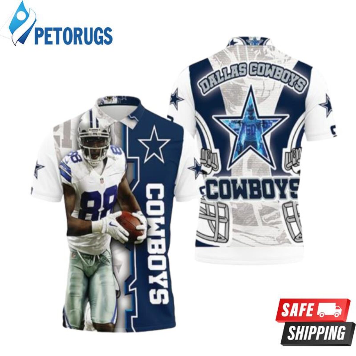 HOT!! Cowboys Football Team CeeDee Lamb #88 Name & Number 3D T