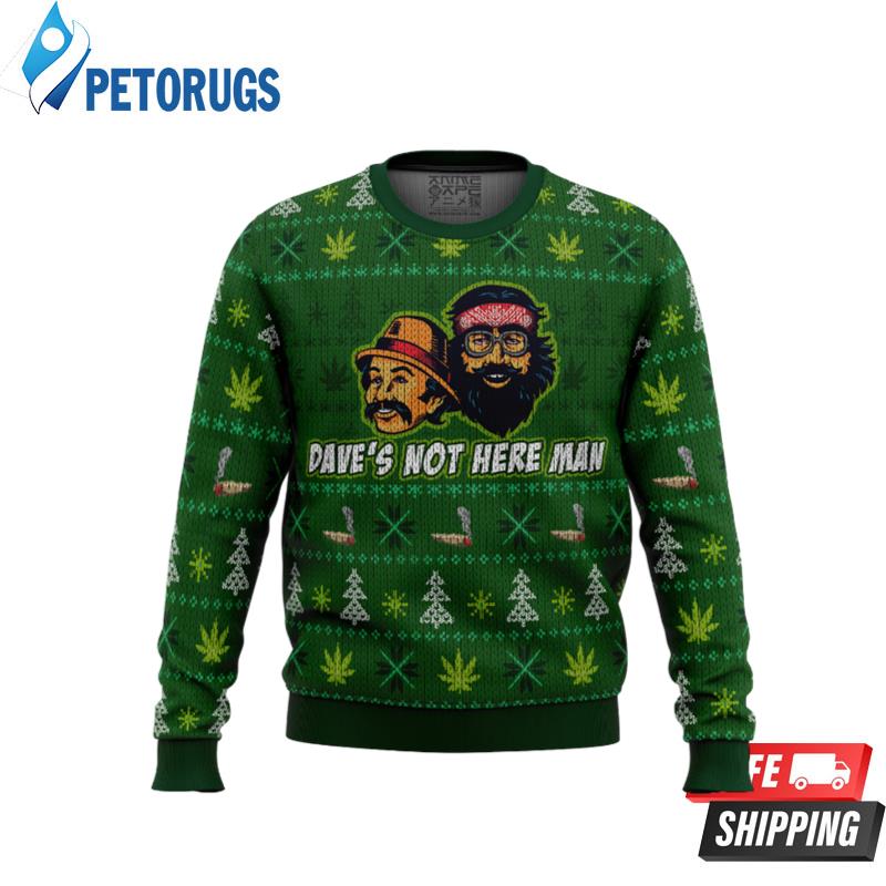 Cheech And Chong Ugly Christmas Sweaters
