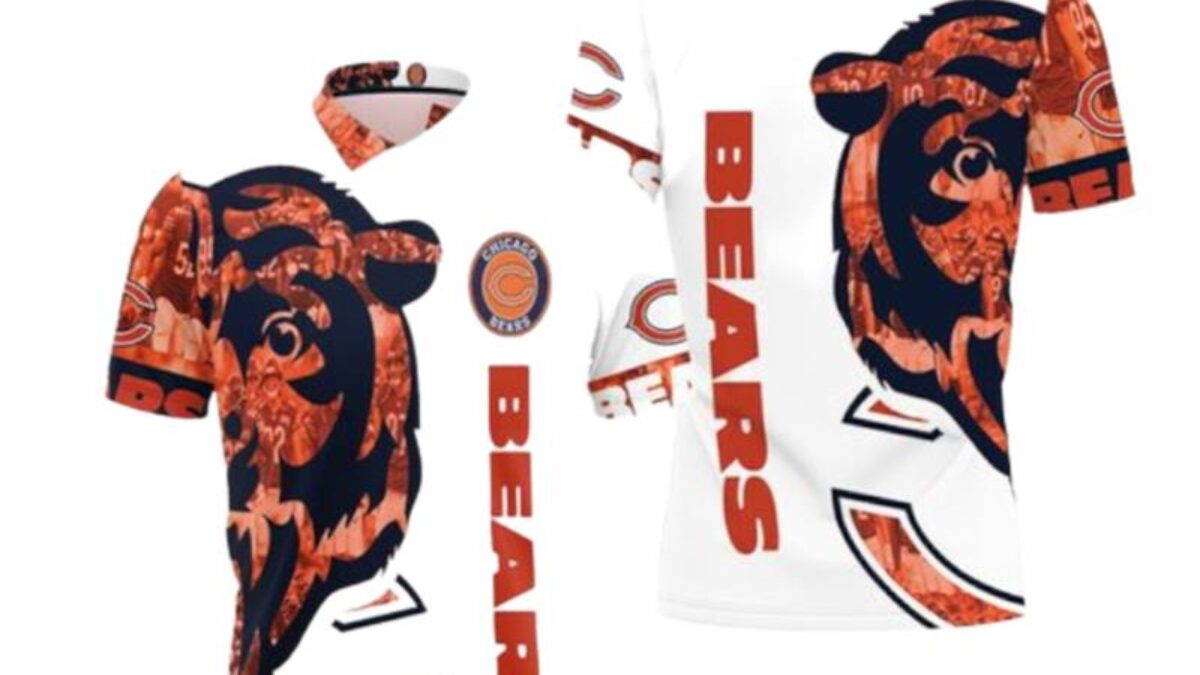 Chicago Bears Chicago Bears Nfl Chicago Bears Apparel 3D Hoodie - Peto Rugs