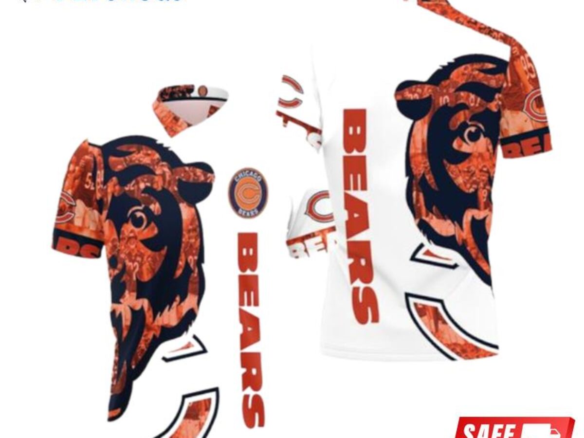 Nfl Chicago Bears Men And Women Nfl Chicago Bears Chicago Bears Custom 2020  3D Hoodie - Peto Rugs