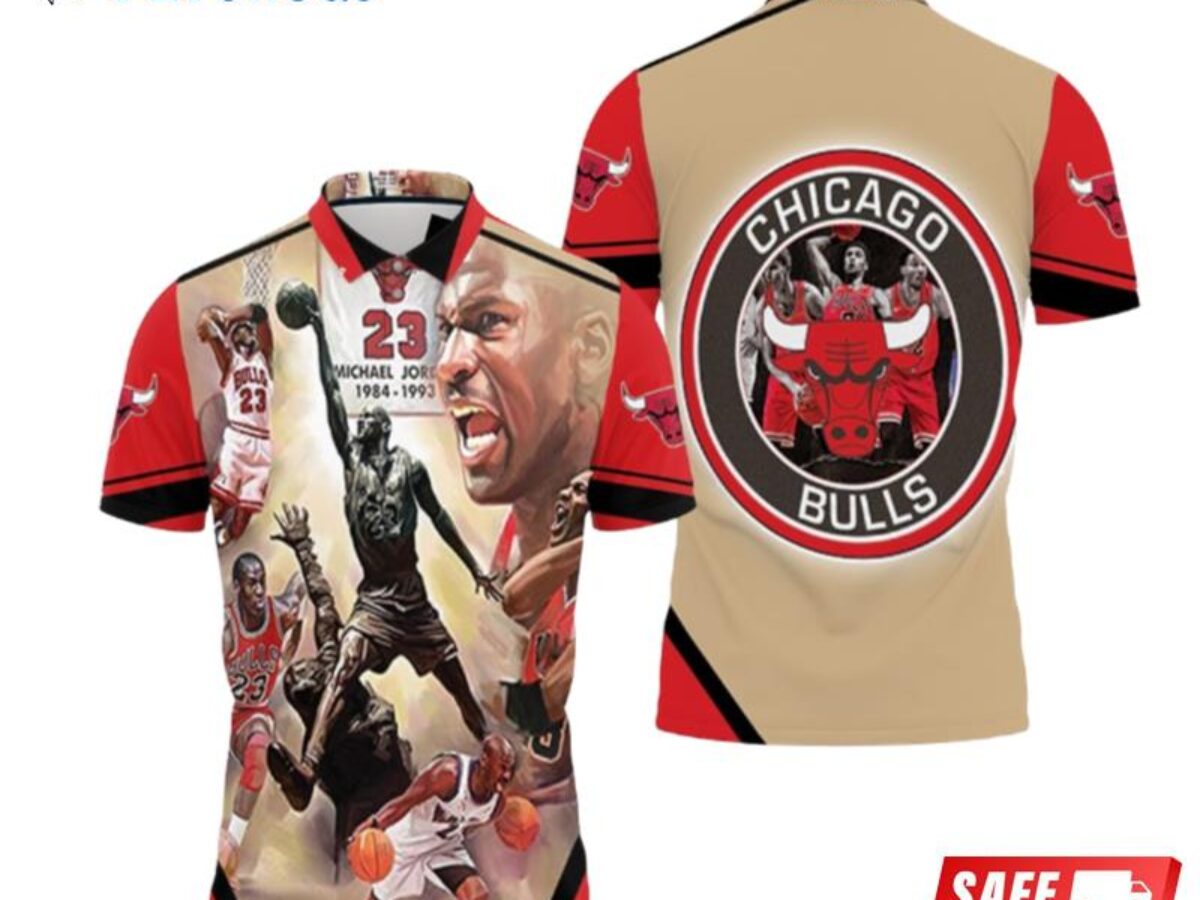 Chicago Bulls Michael Jordan 23 Nba Throwback Red Jersey Inspired